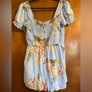 Blue billabong romper
